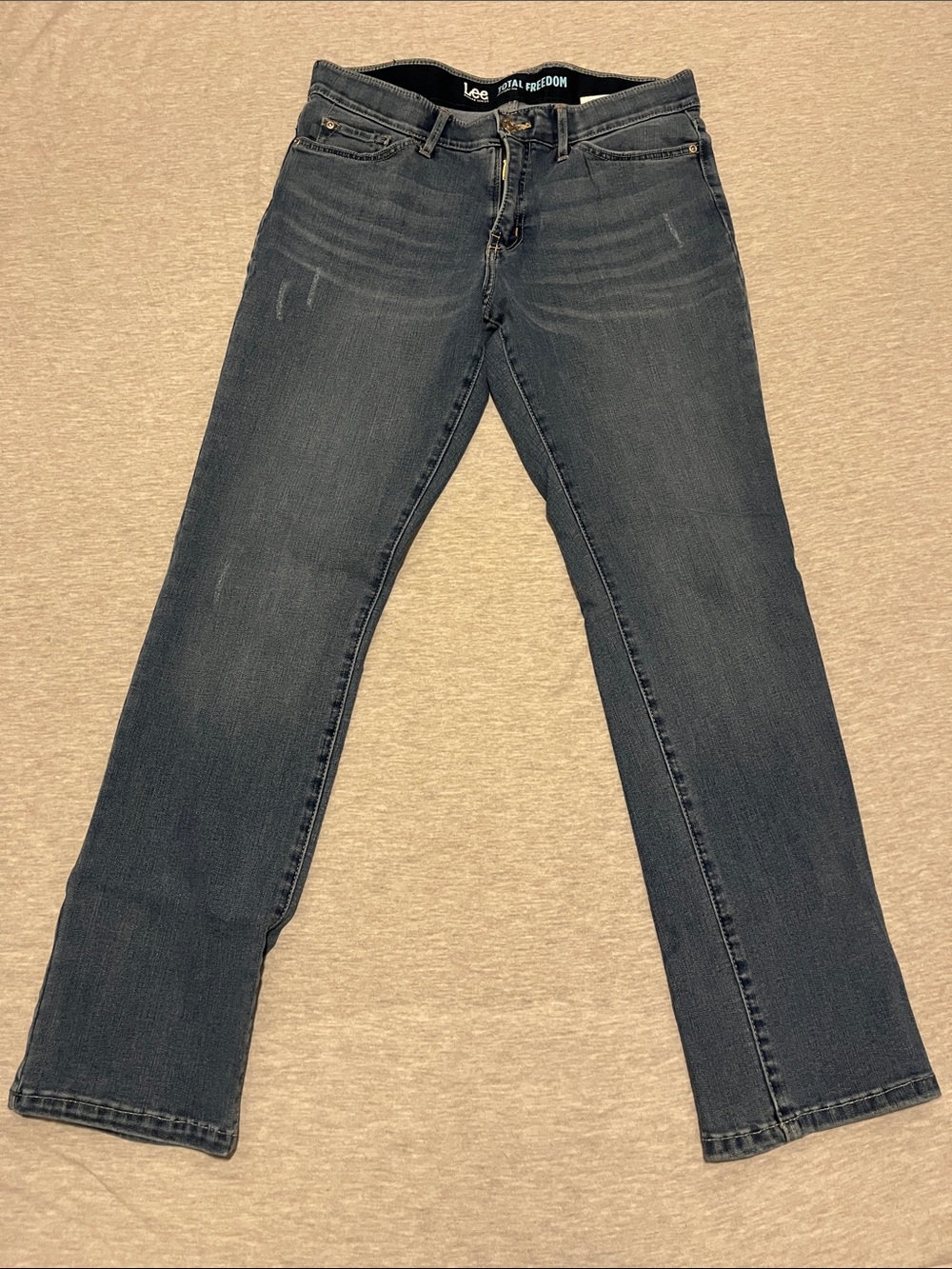 Lee Platinum Label Straight Leg Jeans - 10 Short